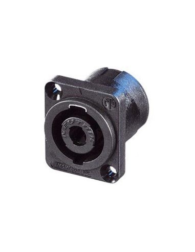 NEUTRIK - SPEAKON MOUNTING PLUG, 4-PIN MALE, BLACK, D-SIZE