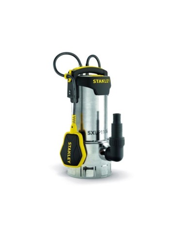 STANLEY - BOMBA SUMERGIBLE - ACERO INOXIDABLE - AGUAS SUCIAS - 1100 W