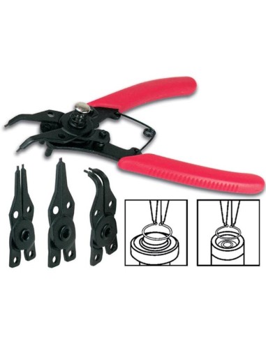 COMBINATION SNAP RING PLIERS