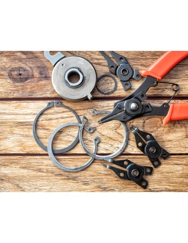 COMBINATION SNAP RING PLIERS