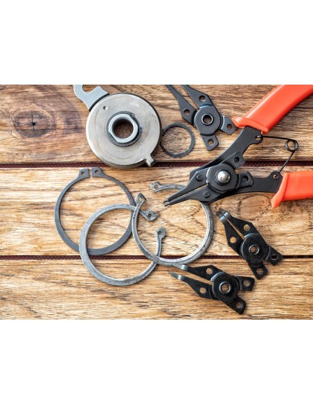 COMBINATION SNAP RING PLIERS