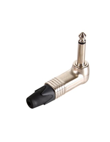 NEUTRIK - JACK PLUG CONNECTOR, 2-PIN MALE, 6.3 mm, 90°, NICKEL