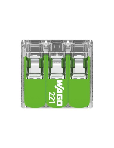 Connecteur d'épissure compact 3 x 0,2 - 4 mm²...