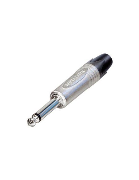 NEUTRIK - JACK PLUG CONNECTOR, 2-PIN MALE, 6.3 mm, NICKEL
