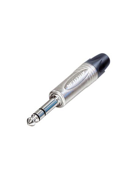 NEUTRIK - CONNECTEUR JACK, 3 POINTS MALE, 6.3mm, NICKELÉ
