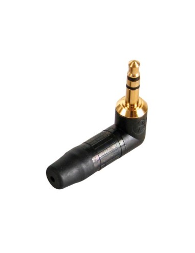 NEUTRIK - 3.5 mm PLUG - RIGHT ANGLE - BLACK