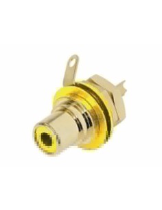 REAN - PHONO RECEPTACLE (RCA) - GOLD PLATED CONTACTS -...