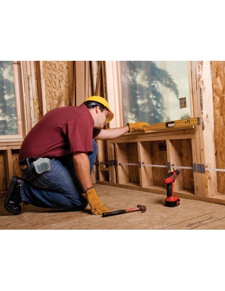 Plastic Tool Box with 18 Clip-On Inserts for Belt