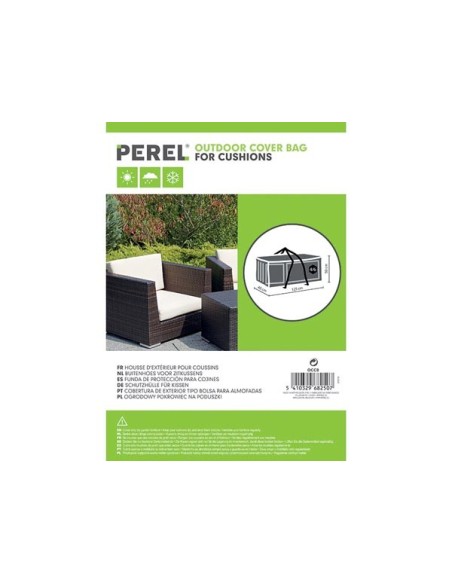 Outdoor cover bag for cushions