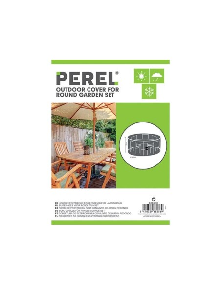 Outdoor cover for round garden set - Ø 260 cm
