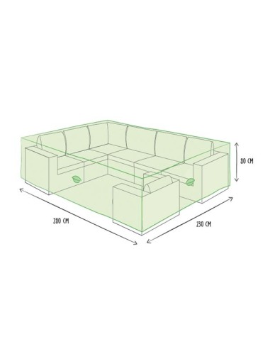 Housse d'extérieur pour salon de jardin - XL
