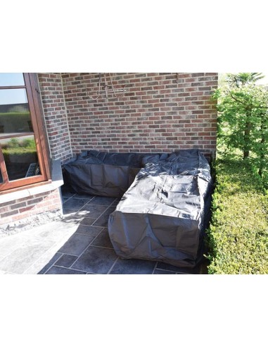 Schutzhülle für Lounge-Set in L-Form - 215 cm