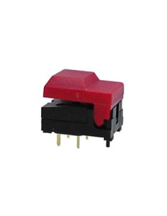 DIGITAST DIP PUSH-BUTTON SWITCH RED CAP - NO LED