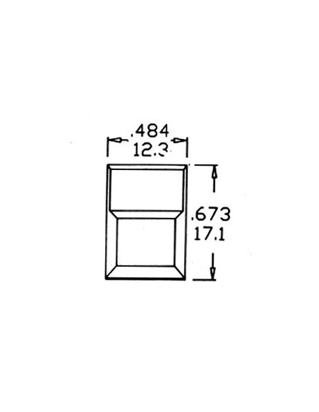 SP86-A1-1-0  DIGITAST ROUGE    SANS  LED