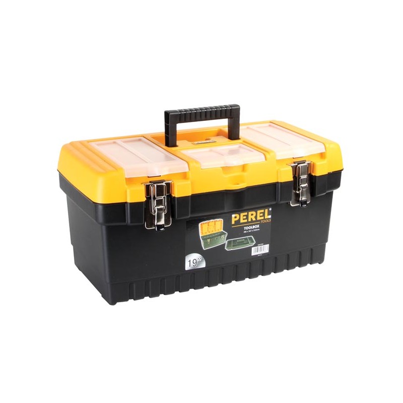 Toolbox with Metal Latches - 486 x 267 x 242 mm