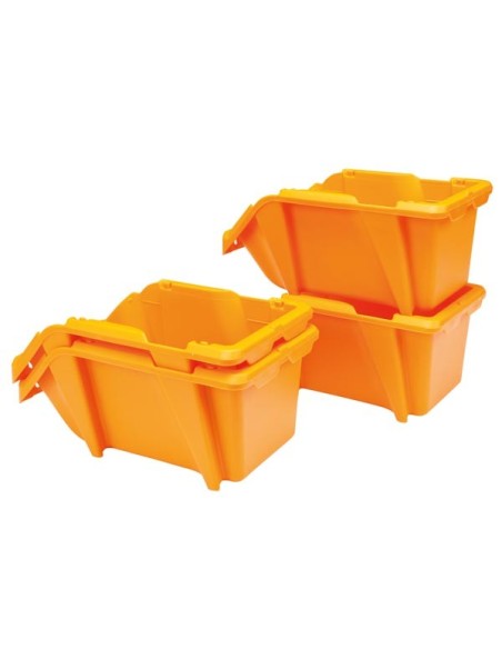 Jeu de Bacs à Bec - 8 pcs - 103 x 165 x 75 mm - Jaune