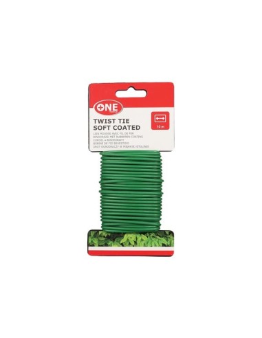 TWIST TIE SOFT COATED - 10 m