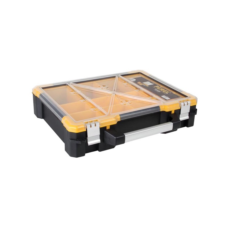 Kunststoff-Sortimentskasten mit Herausnehmbaren Fächern - 490 x 420 x 115 mm