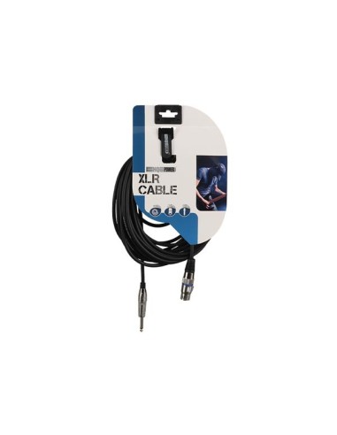 XLR-KABEL - XLR VROUWELIJK naar JACK 6.35 mm -...