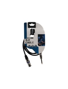 XLR-KABEL - XLR MANNELIJK naar JACK 6.35 mm MANNELIJK -... 2