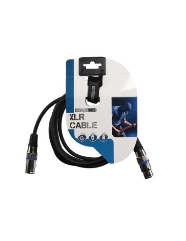 XLR-KABEL - XLR MANNELIJK naar XLR VROUWELIJK -...