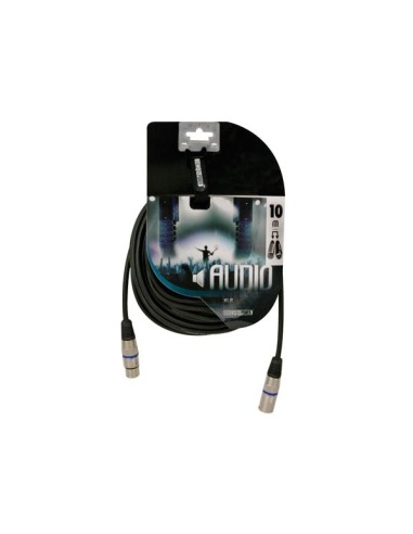 CÂBLE XLR - XLR MÂLE vers XLR FEMELLE - 10 m -...