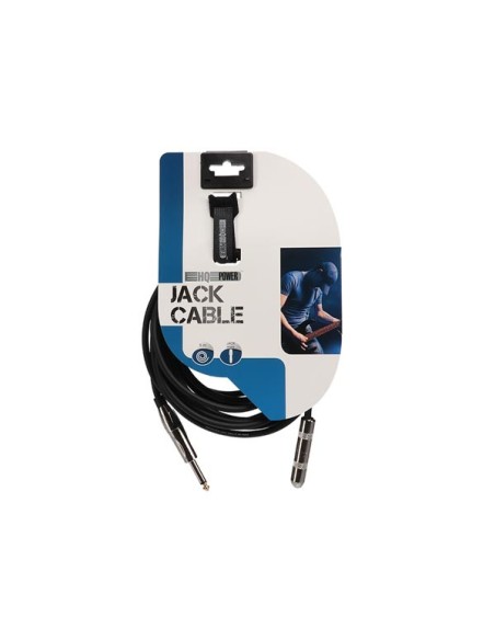 JACK KABEL - JACK 6.35 mm MANNELIJK naar JACK 6.35 mm VROUWELIJK - MONO - 5 m