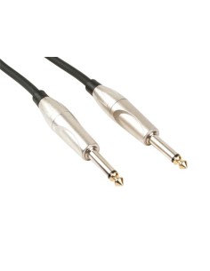 PATCH CABLE - JACK 6.35 mm MALE to JACK 6.35 mm MALE -...