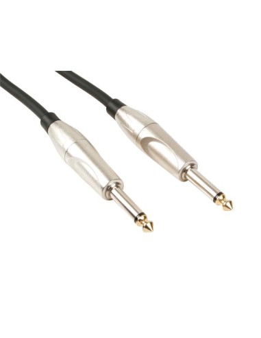 PATCH CABLE - JACK 6.35 mm MALE to JACK 6.35 mm MALE - MONO - 1 m