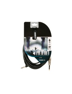 GUITAR CABLE - JACK 6.35 mm to JACK 6.35 mm 90° - 6 m 2