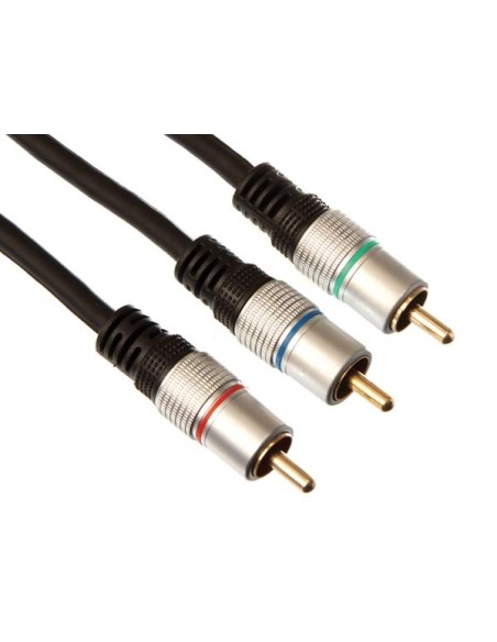 RGB RCA VIDEOPLUG NAAR RGB VIDEO RCA PLUG / PROFESSIONEEL / 1.50m
