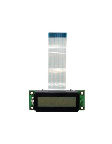 LCD 16 x 2 STN - TRANSFLECTIV, GRAU POSITIV, WEIßE HINTERGRUNDBELEUCHTUNG