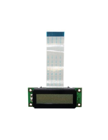 LCD 16 x 2 STN - TRANSFLECTIF, GRIS POSITIF, RÉTRO-ÉCLAIRAGE BLANC