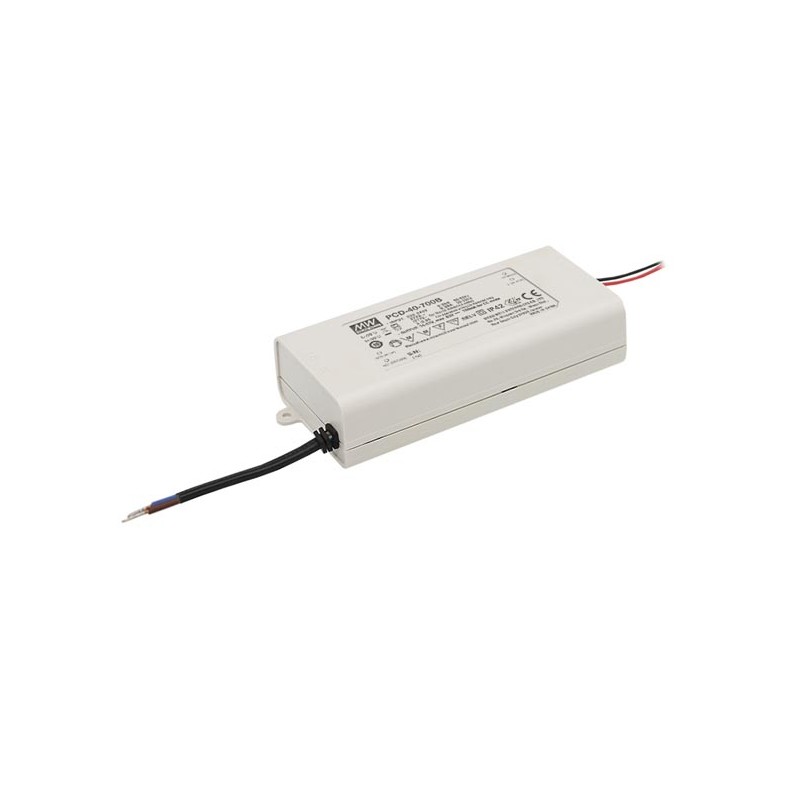 CONSTANT CURRENT LED DRIVER - DIMMABLE -  SINGLE OUTPUT - 700 mA - 40 W