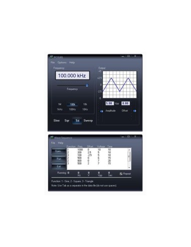 GÉNÉRATEUR DE FONCTION POUR PC AVEC CONNEXION USB