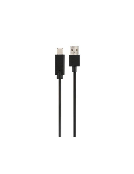USB 2.0 A MALE TO USB 2.0 TYPE C MALE CABLE - 1 m - BLACK