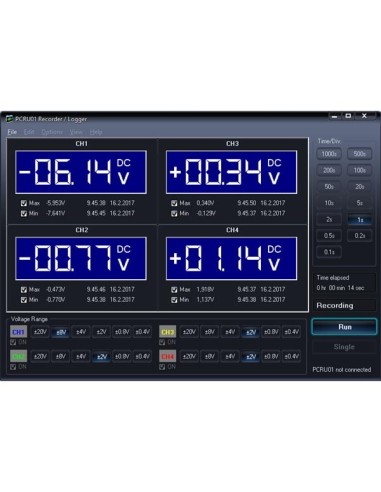 MINI 4 CHANNEL SIGNAL RECORDER