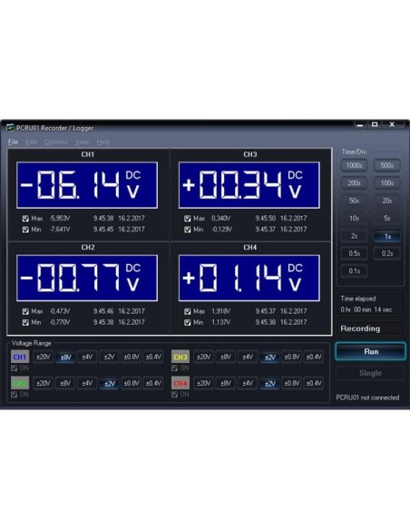 4-KANAL MINI-SIGNALRECORDER