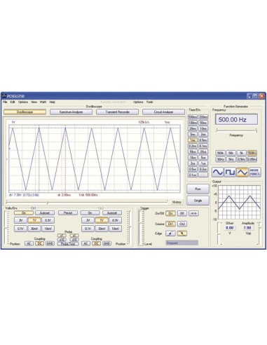 2-KANAL-USB-PC-OSZILLOSKOP + GENERATOR