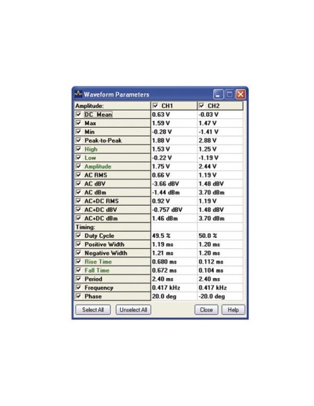 USB-PC SCOPE + GENERATOR (2 CHANNELS)