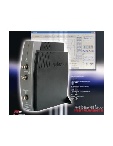 2-KANAL-USB-PC-OSZILLOSKOP + GENERATOR