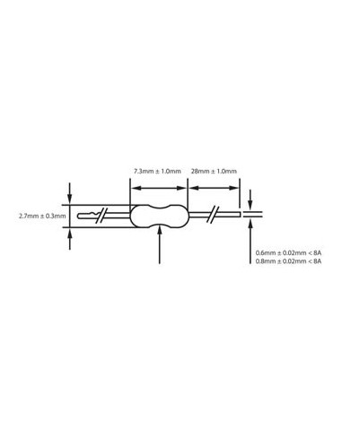 PICO FUSIBLE RAPIDE 1.5A