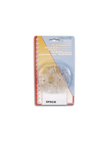 FICHE MODULAIRE RJ45 8P8C POUR CABLES RONDS