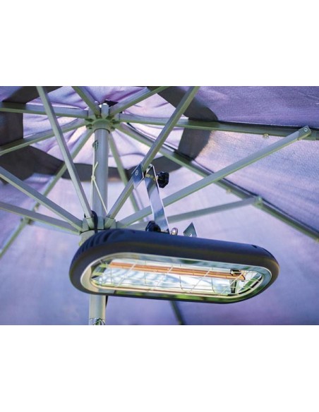 Terrassen-Strahler - zum Aufhängen - 2000 W - Infrarot