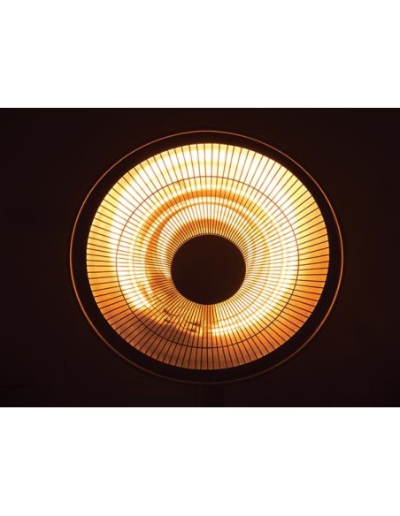 Terrassen-Strahler - mit Standfuß - 2000 W - Lampenschirm