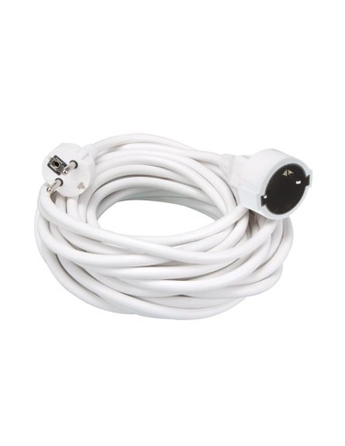 VERLÄNGERUNGSKABEL - 3 m - WEIß - 3G1.5 -...