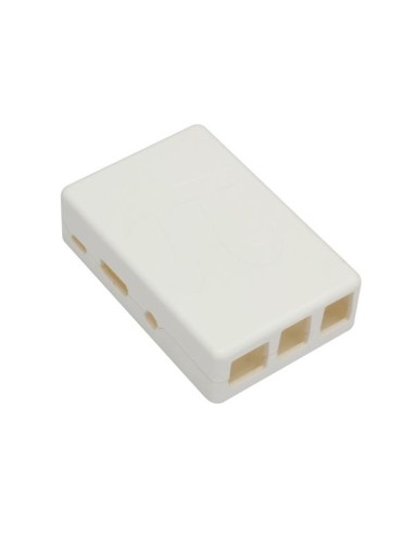 CARCASA PARA RASPBERRY PI B - COLOR BLANCO - PARA RASPBERRY PI B+, 2B y 3B