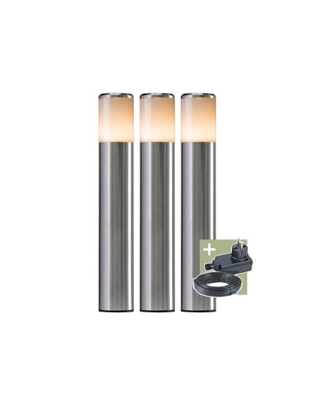 Ludeco - Sten - stand light - set (3 pcs) - 12 V - 90 lm - 1 W - blanc chaud