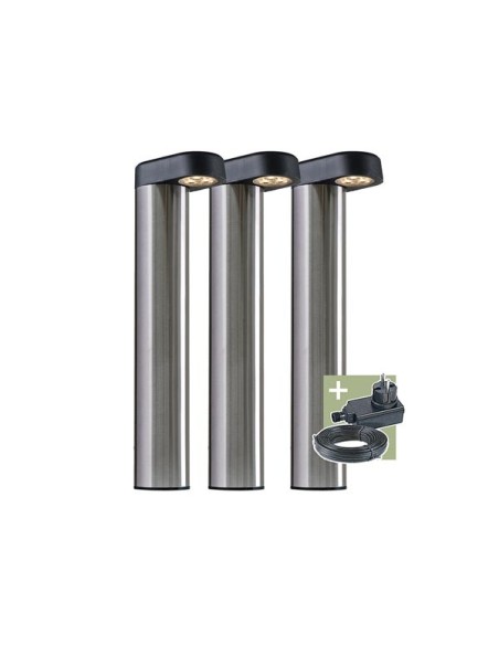 Ludeco - Arvid - stand light - set (3 pcs) - 12 V - 150 lm - 1.5 W - warm white