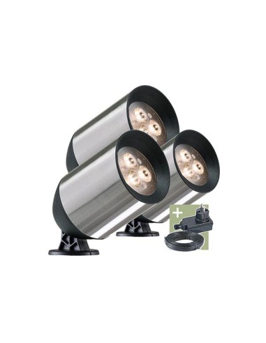 Ludeco - Fenor - spot - set (3 st.) - 12 V - 150 lm - 1.5 W - warmwit